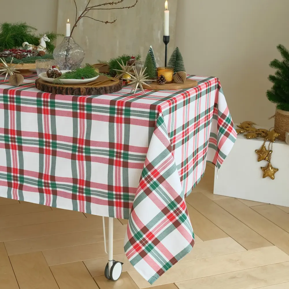 Фото 2 Скатерть на стол Этель Нoliday decoration круглая 149x220 см цвет разноцветный Фото 2 Скатерть на стол Этель Нoliday decoration круглая 149x220 см цвет разноцветный