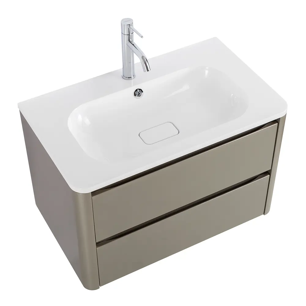 Фото 6 Тумба под раковину подвесная Cezares RELAX-800-2C-SO-SAT-P 79.6см цвет сатин Фото 6 Тумба под раковину подвесная Cezares RELAX-800-2C-SO-SAT-P 79.6см цвет сатин