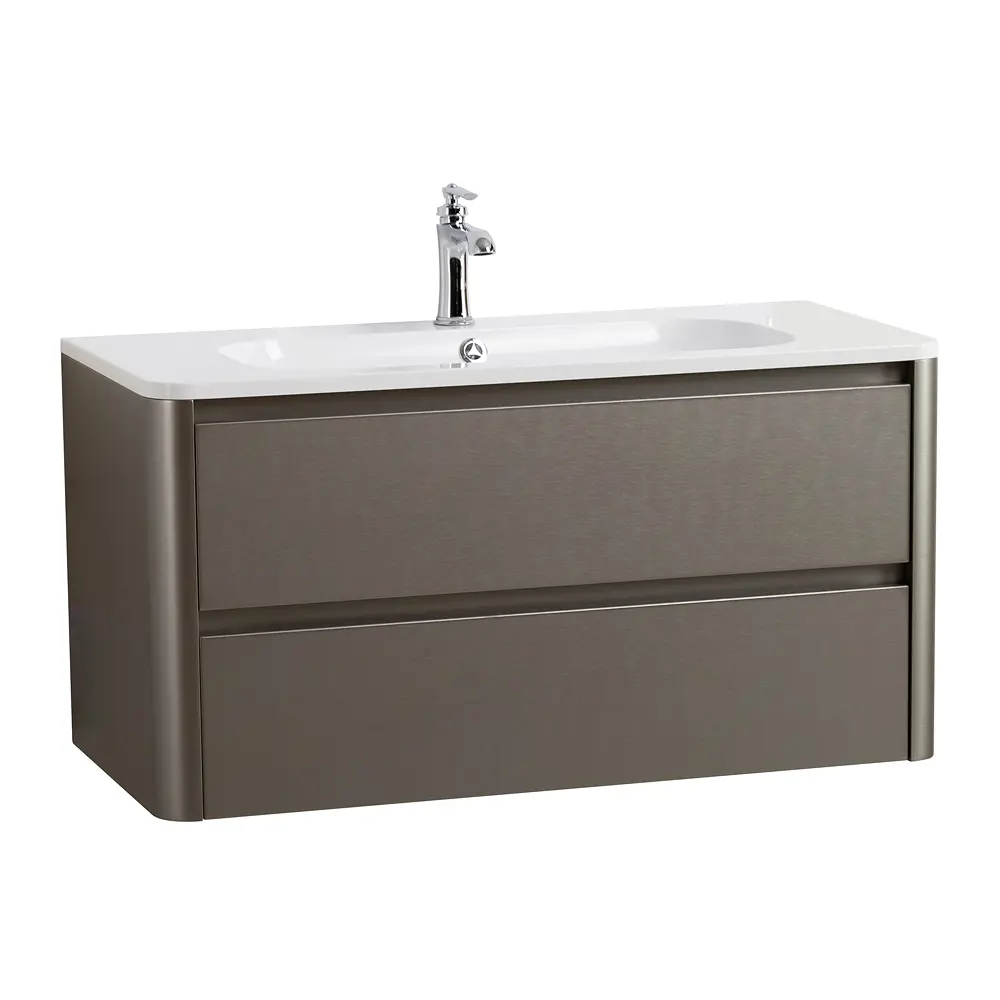 Фото 3 Тумба под раковину подвесная Cezares RELAX-1000-2C-SO-SAT-P 99.6см цвет сатин Фото 3 Тумба под раковину подвесная Cezares RELAX-1000-2C-SO-SAT-P 99.6см цвет сатин