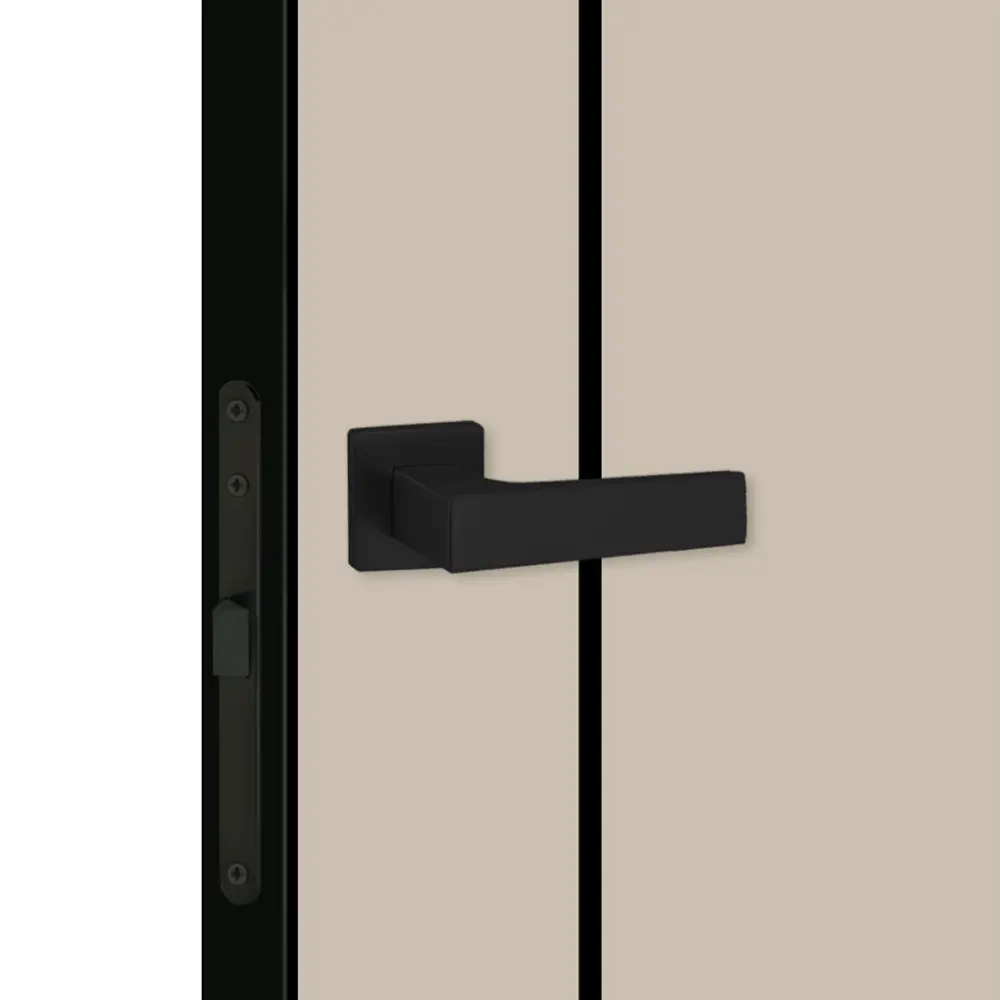 Фото 5 Комплект межкомнатной двери Velldoris Techno black M1 глухая 200x70см ПЭТ цвет кварцит с коробом и наличниками Фото 5 Комплект межкомнатной двери Velldoris Techno black M1 глухая 200x70см ПЭТ цвет кварцит с коробом и наличниками