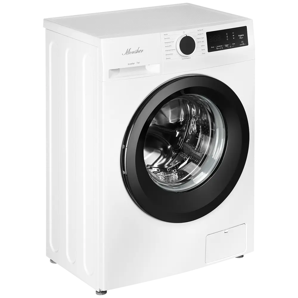 Фото 14 Стиральная машина Monsher Mwm 400 blanc 59.5x84.5x48см 7кг цвет белый
