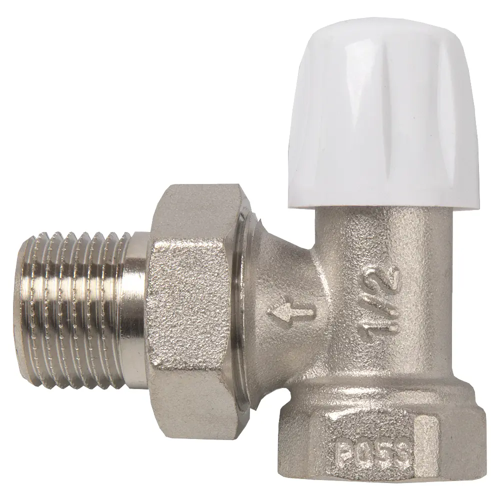 Фото 3 Клапан для радиатора запорный угловой Стм Термо CARAVL12 1/2" латунь