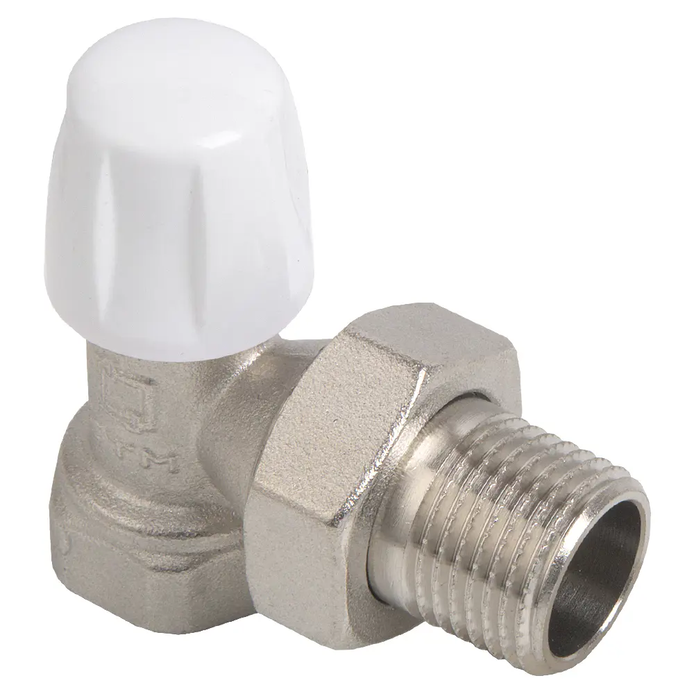 Фото 4 Клапан для радиатора запорный угловой Стм Термо CARAVL12 1/2" латунь