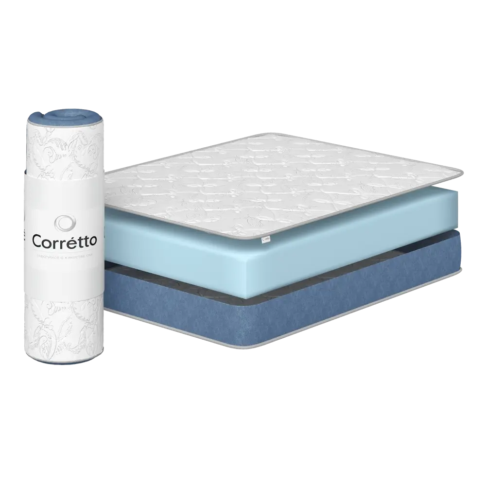 Фото Матрас Corretto Standart 3 80x195x14 см беспружинный 1-спальный