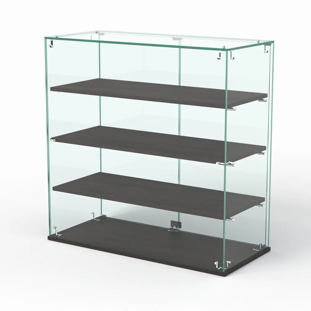 Фото Витрина Сладость №1А-П для выпечки 90x90x40 см стекло цвет грейвуд