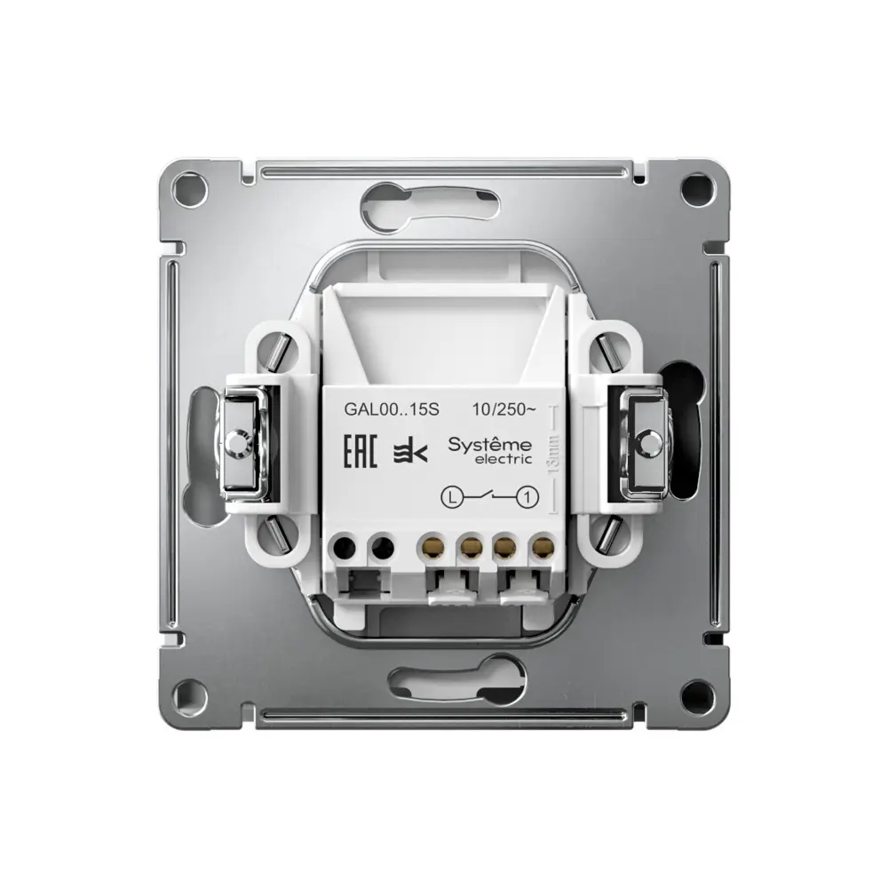 Фото 2 Выключатель встраиваемый Systeme electric ArtGallery GAL001315S 1 клавиша цвет лотос