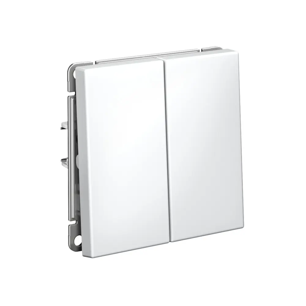 Фото 3 Выключатель встраиваемый Systeme electric ArtGallery GAL001351S 2 клавиши цвет лотос