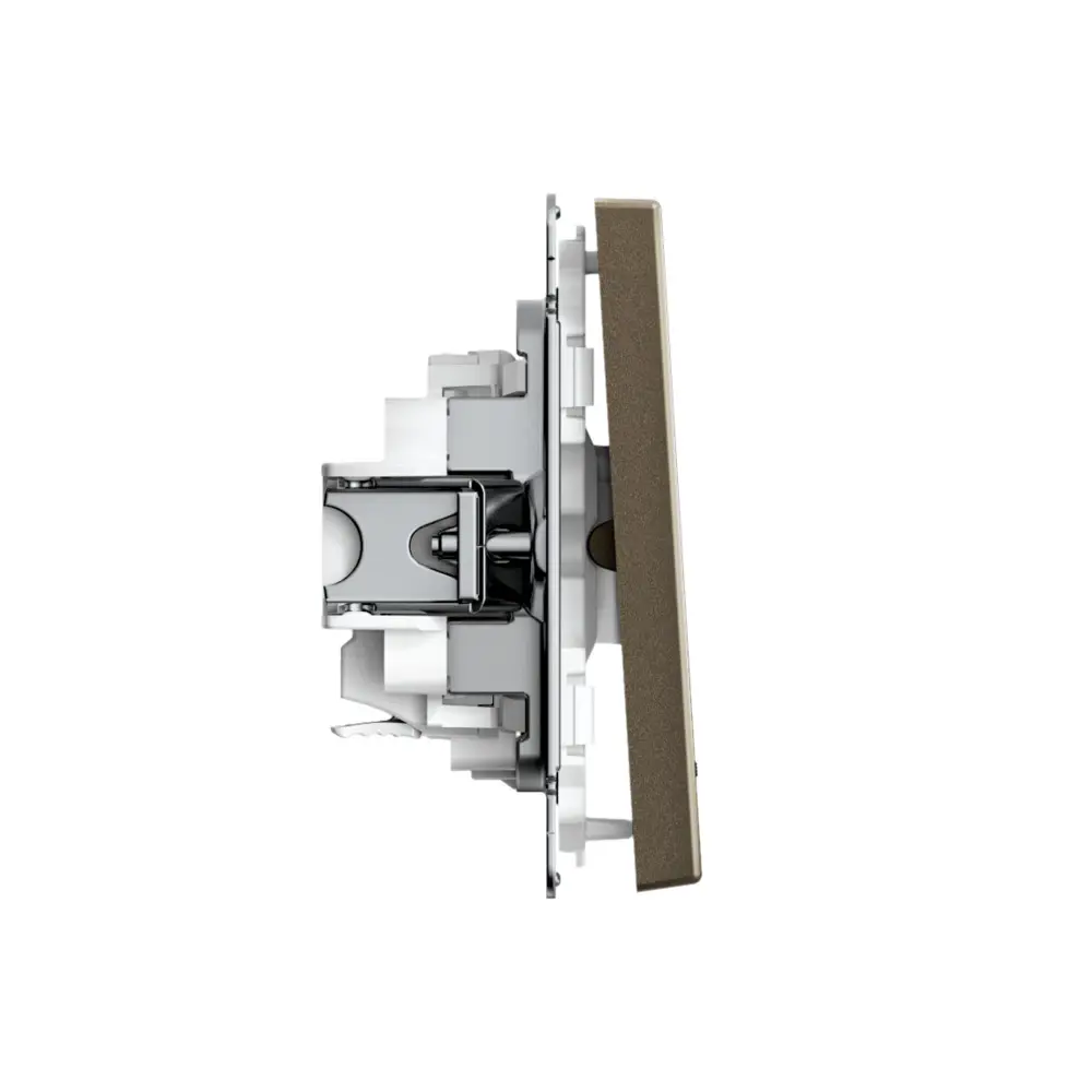 Фото 3 Выключатель встраиваемый Systeme electric ArtGallery GAL000613S 1 клавиша цвет мокко