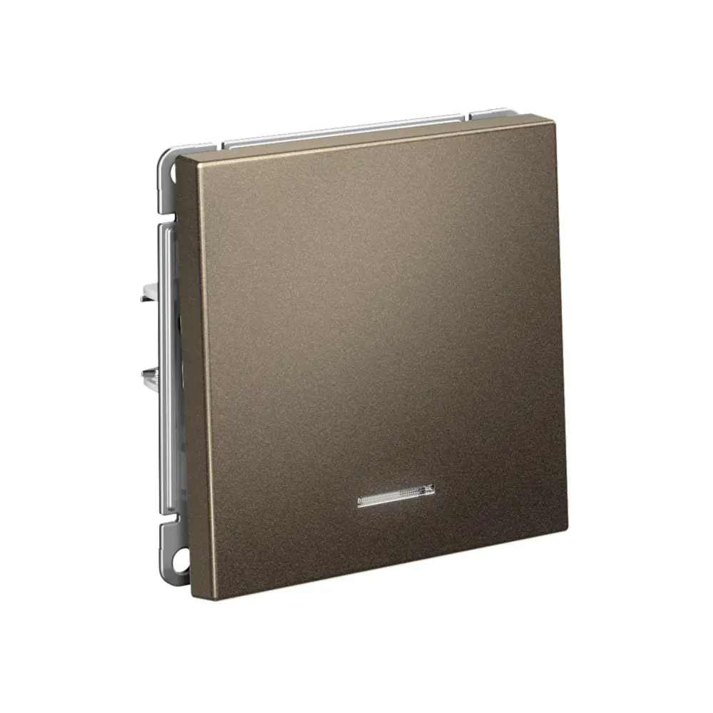 Фото 4 Выключатель встраиваемый Systeme electric ArtGallery GAL000613S 1 клавиша цвет мокко