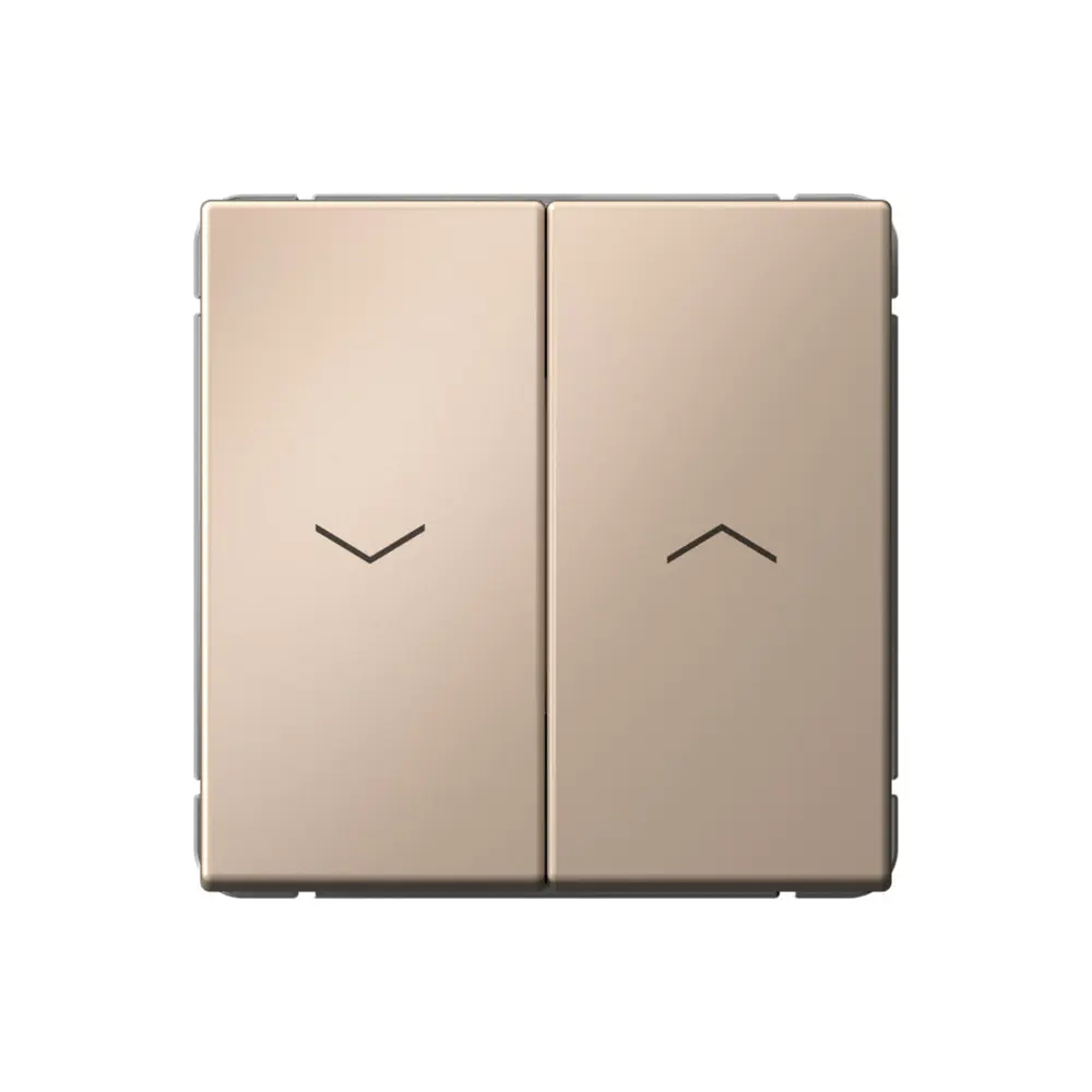 Фото Выключатель для жалюзи встраиваемый Systeme electric ArtGallery GAL001219 2 клавиши цвет песочный