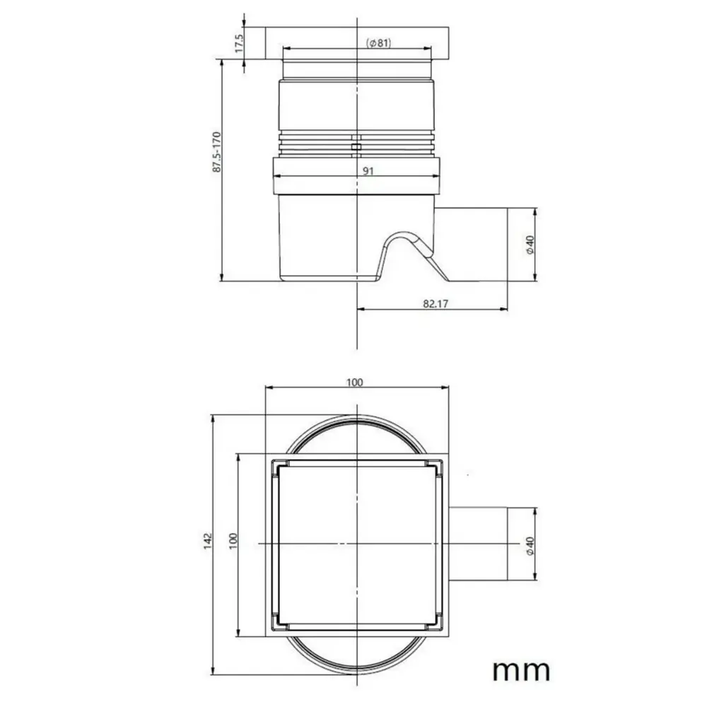 Фото 15 Душевой трап горизонтальный с поворотным механизмом Allen brau универсальный затвор 100x100 мм 00347403 Фото 15 Душевой трап горизонтальный с поворотным механизмом Allen brau универсальный затвор 100x100 мм 00347403