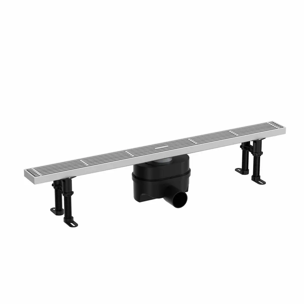 Фото Душевой трап горизонтальный с поворотным механизмом Allen brau универсальный затвор 650x56 мм 00347408 Фото Душевой трап горизонтальный с поворотным механизмом Allen brau универсальный затвор 650x56 мм 00347408