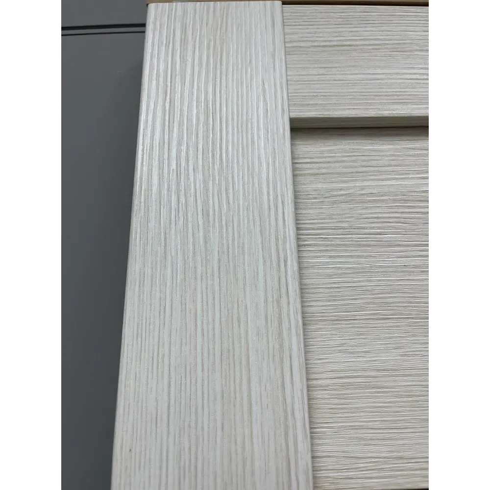 Фото 7 Комплект распашной двери Uberture Модерн 10005 остеклённая 2x70х200см ПВХ цвет лиственница светлая без замка и петель Фото 7 Комплект распашной двери Uberture Модерн 10005 остеклённая 2x70х200см ПВХ цвет лиственница светлая без замка и петель