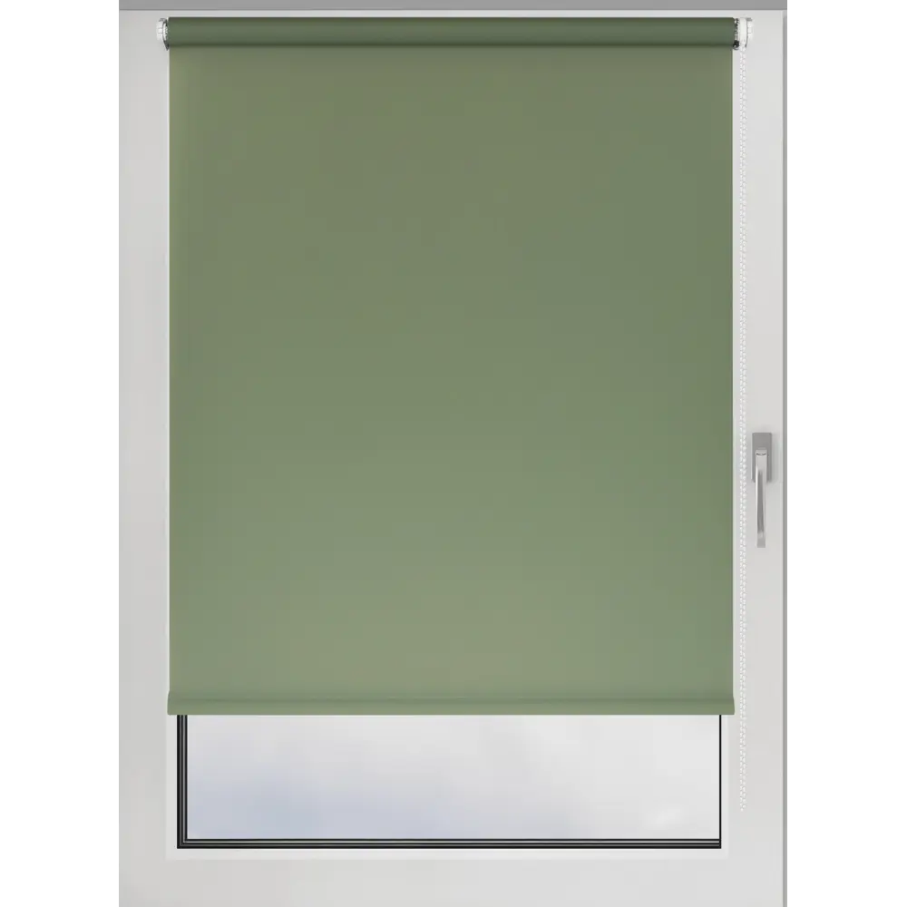 Фото 2 Рулонная штора Franc gardiner GLASGOW 58x160 см цвет оливковый