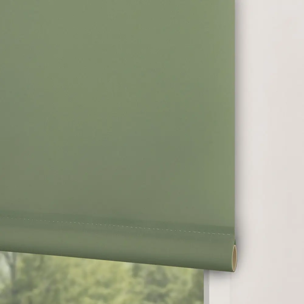 Фото 5 Рулонная штора Franc gardiner GLASGOW 163x175 см цвет оливковый