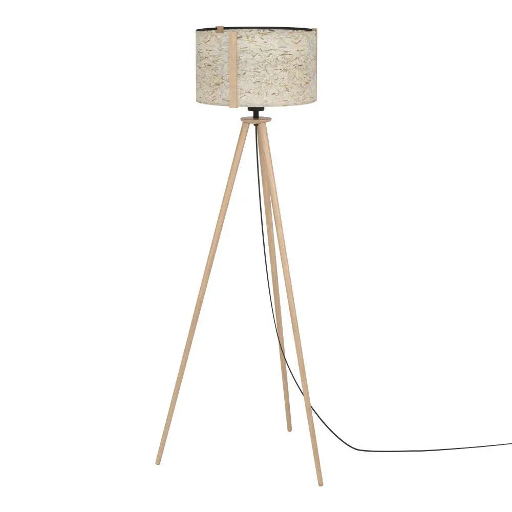 Фото Торшер Eglo Hontongas цвет коричневый Фото Торшер Eglo Hontongas цвет коричневый