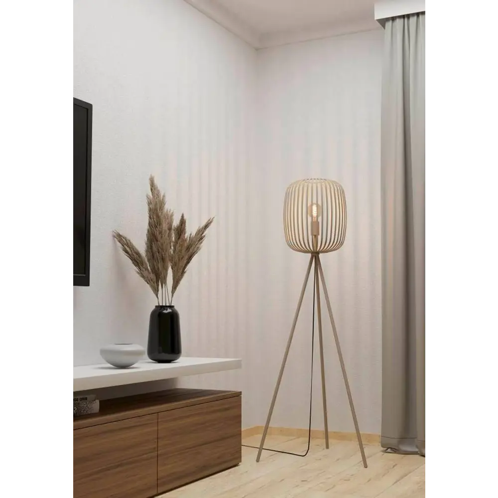 Фото 2 Торшер EGLO 900523 Romazzina цвет бежевый