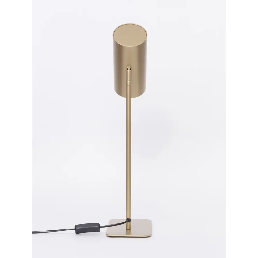 Фото 3 Рабочая лампа настольная Molly spot Ts-s-m32_au цвет жёлтый/золотой