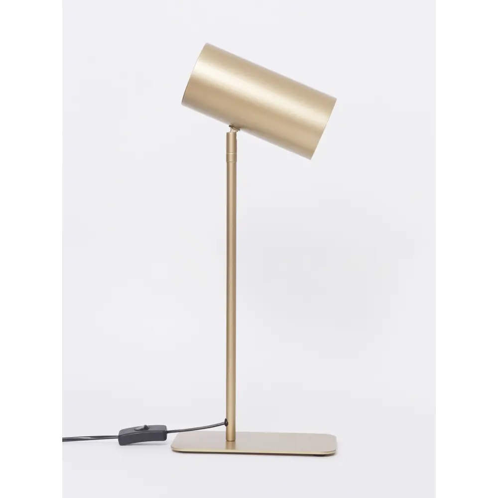 Фото Рабочая лампа настольная Molly spot Ts-s-m32_au цвет жёлтый/золотой