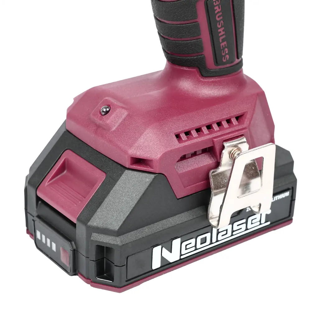 Фото 9 Дрель-шуруповерт аккумуляторная бесщеточная Neolaser NCDB-50, 20 В Li-ion 2x2.5 Ач Фото 9 Дрель-шуруповерт аккумуляторная бесщеточная Neolaser NCDB-50, 20 В Li-ion 2x2.5 Ач