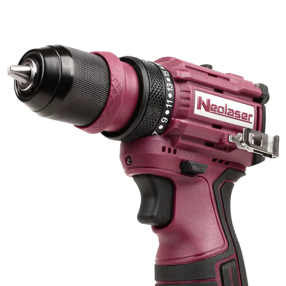 Фото 7 Дрель-шуруповерт аккумуляторная бесщеточная Neolaser NCDB-50-16BS, 16 В Li-Ion 2x2 Ач