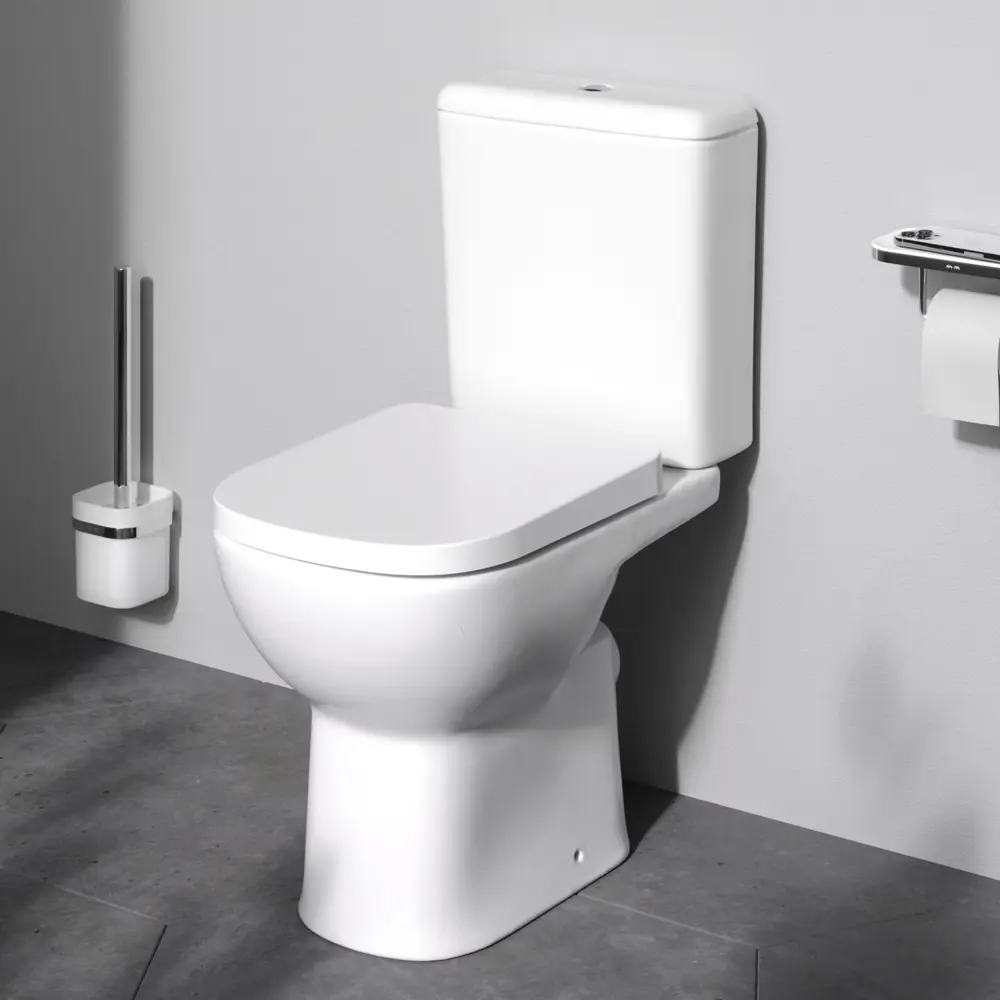 Фото 2 Унитаз-компакт Am.pm TRFC8601ST Ray безободковый белый