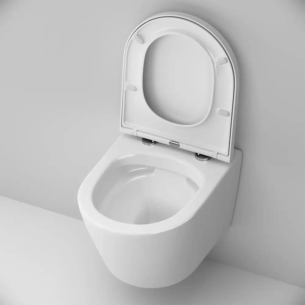 Фото 7 Унитаз подвесной Am.pm Ray C441701SCmp безободковый с сиденьем микролифт Фото 7 Унитаз подвесной Am.pm Ray C441701SCmp безободковый с сиденьем микролифт