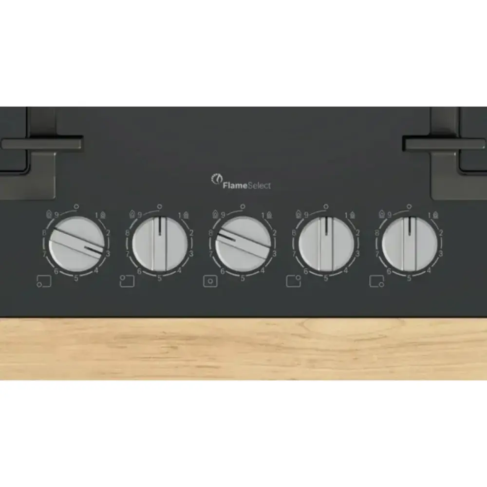 Фото 5 Газовая варочная панель Bosch HSG6T7FSV0 75.2 см 5 конфорок цвет Черный.