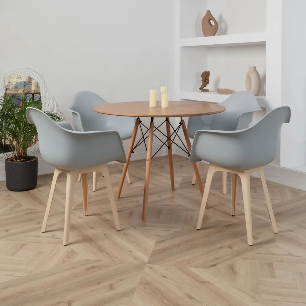 Фото 2 Стул/кресло Derstuhl 330 plast beige DSL045.402 43x82x58 см полипропилен цвет светло-серый Фото 2 Стул/кресло Derstuhl 330 plast beige DSL045.402 43x82x58 см полипропилен цвет светло-серый