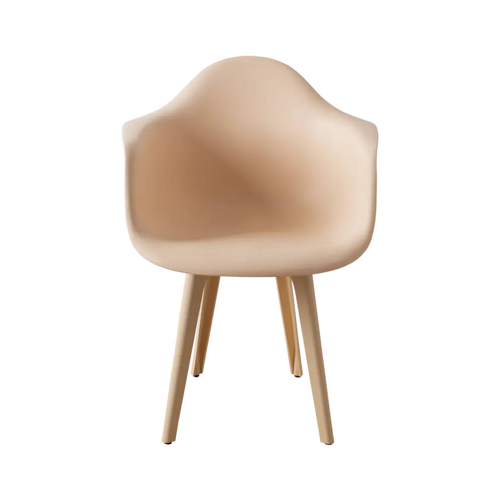 Фото 4 Стул/кресло Derstuhl 330 plast beige DSL045.414.4 43x82x58 см полипропилен цвет бежевый