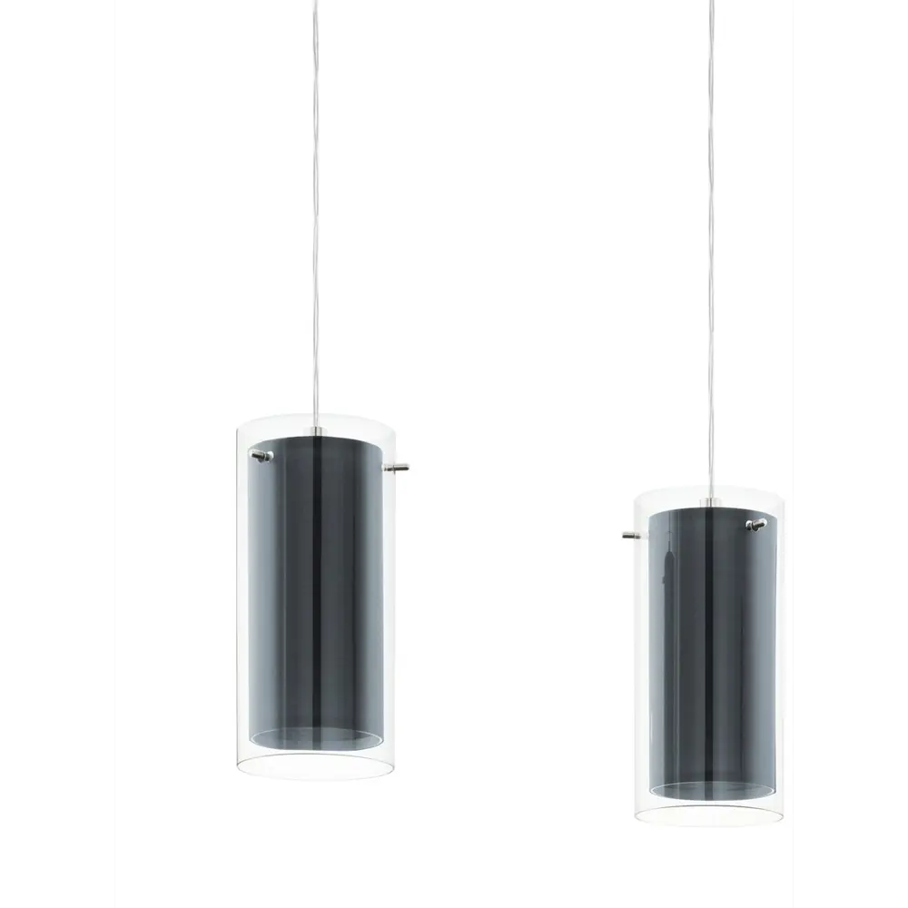 Фото 3 Подвесной светильник EGLO PINTO TEXTIL 99286 3 лампы 10 м² цвет хром Фото 3 Подвесной светильник EGLO PINTO TEXTIL 99286 3 лампы 10 м² цвет хром