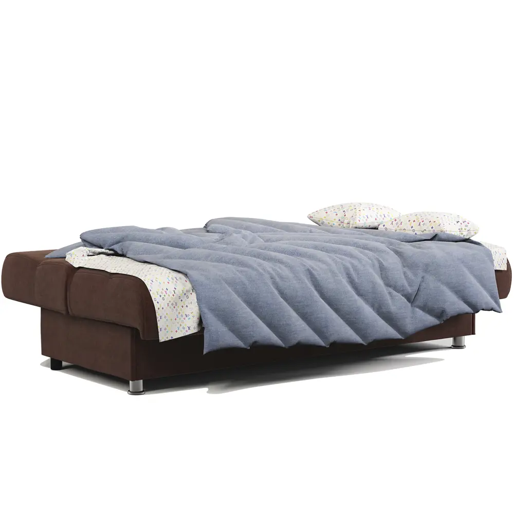 Фото 7 Диван раскладной Гамма БП 198x91x90 см велюр цвет шоколадный Фото 7 Диван раскладной Гамма БП 198x91x90 см велюр цвет шоколадный