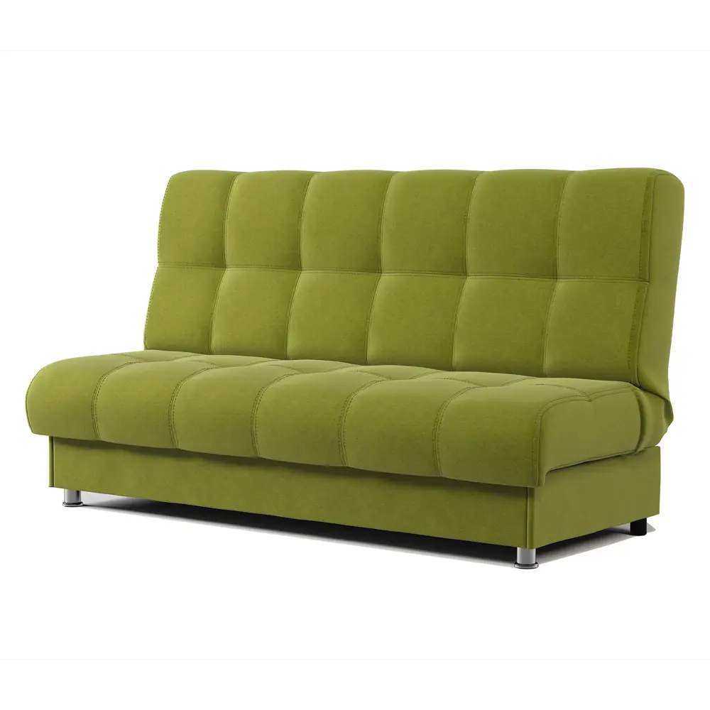 Фото 4 Диван раскладной Гамма БП 198x91x90 см велюр цвет зеленый Фото 4 Диван раскладной Гамма БП 198x91x90 см велюр цвет зеленый