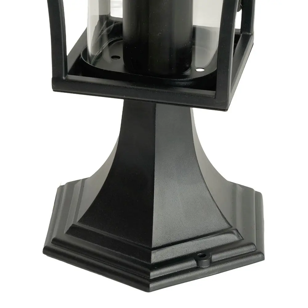 Фото 7 Фонарный столб уличный Feron Милан 51270 40 Вт 44.9 см IP44 цвет черный Фото 7 Фонарный столб уличный Feron Милан 51270 40 Вт 44.9 см IP44 цвет черный