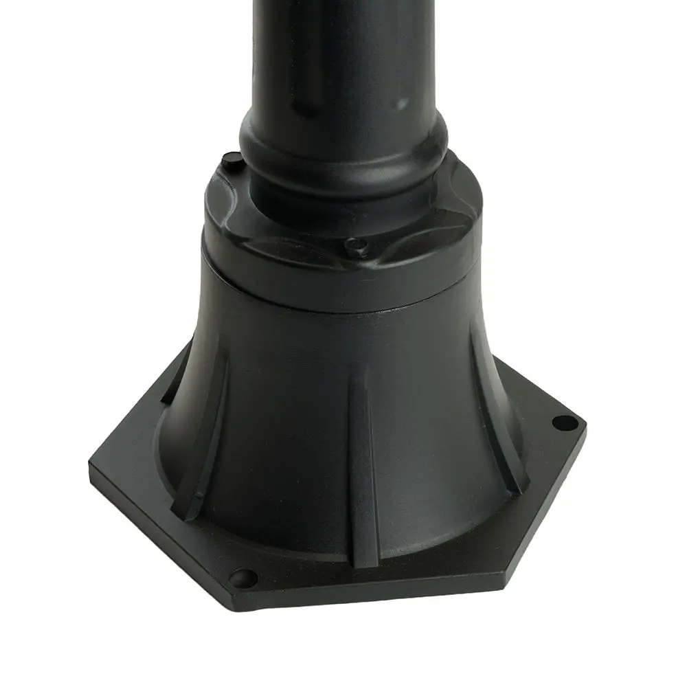 Фото 5 Фонарный столб уличный Feron Бильбао 51277 40 Вт 111.9 см IP44 цвет черный Фото 5 Фонарный столб уличный Feron Бильбао 51277 40 Вт 111.9 см IP44 цвет черный