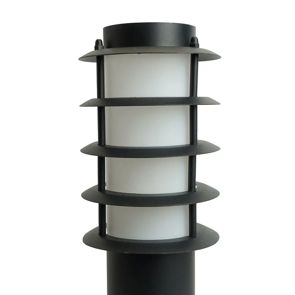 Фото 11 Фонарный столб уличный Feron Техно 51528 18 Вт 65 см IP44 цвет черный с датчиком освещения Фото 11 Фонарный столб уличный Feron Техно 51528 18 Вт 65 см IP44 цвет черный с датчиком освещения