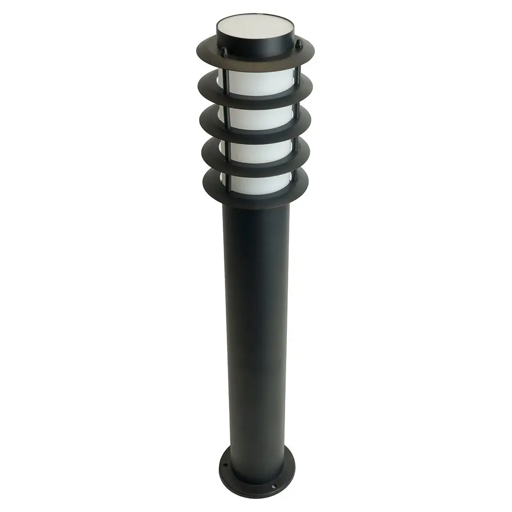 Фото 3 Фонарный столб уличный Feron Техно 51528 18 Вт 65 см IP44 цвет черный с датчиком освещения Фото 3 Фонарный столб уличный Feron Техно 51528 18 Вт 65 см IP44 цвет черный с датчиком освещения
