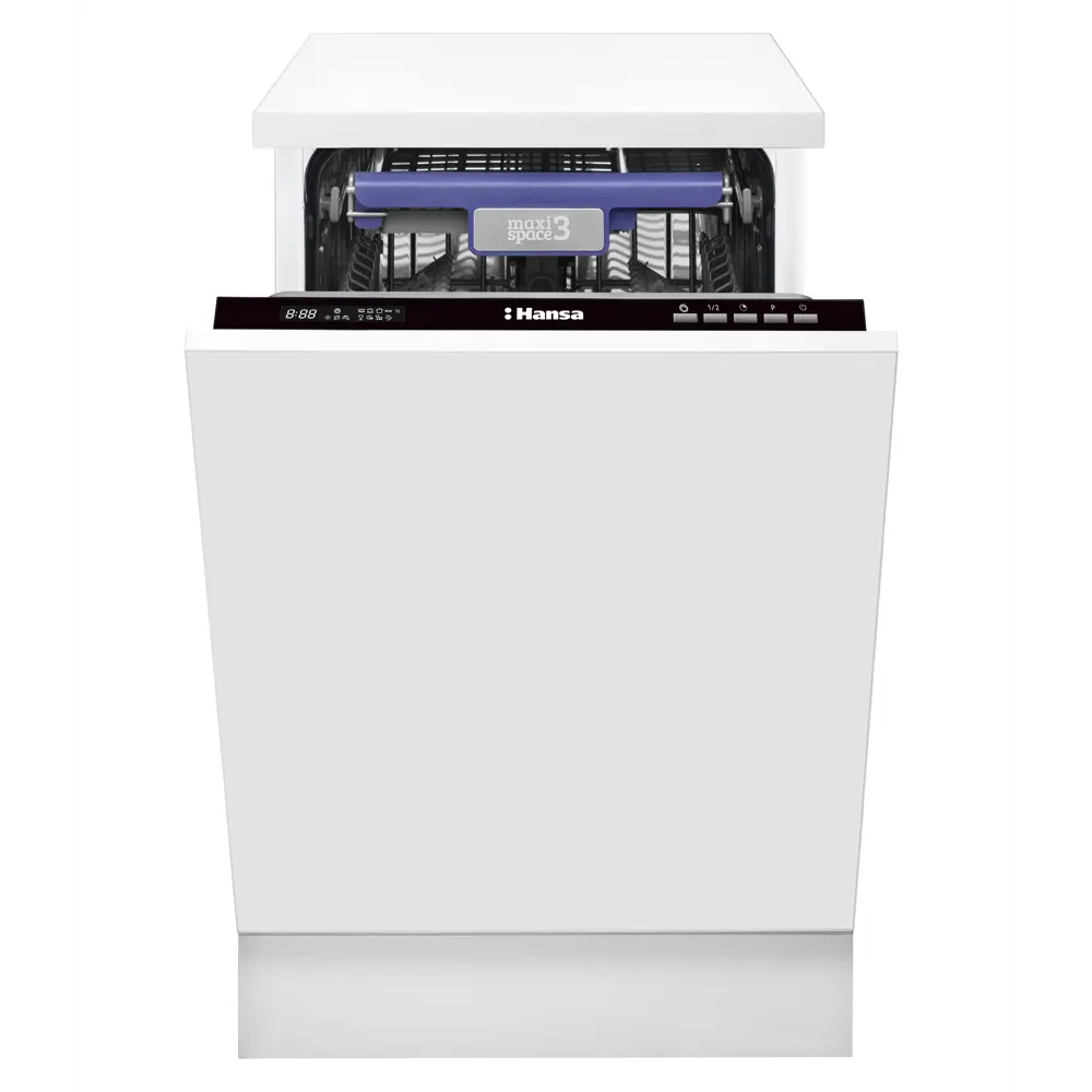 Фото 3 Встраиваемая посудомоечная машина Hansa Zim 408EH 45 см 8 программ цвет черный Фото 3 Встраиваемая посудомоечная машина Hansa Zim 408EH 45 см 8 программ цвет черный