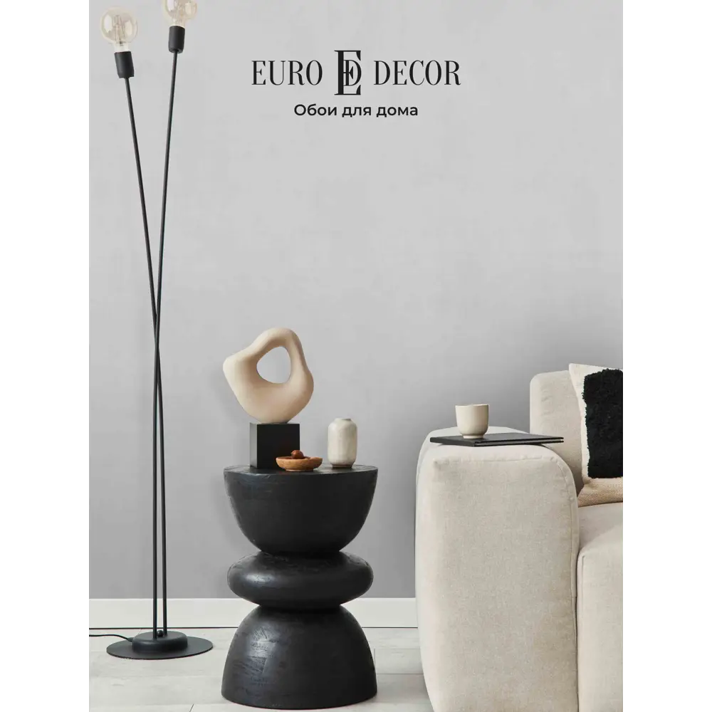 Фото 3 Обои флизелиновые Euro decor 1.06 м цвет серый 7332-11 Фото 3 Обои флизелиновые Euro decor 1.06 м цвет серый 7332-11