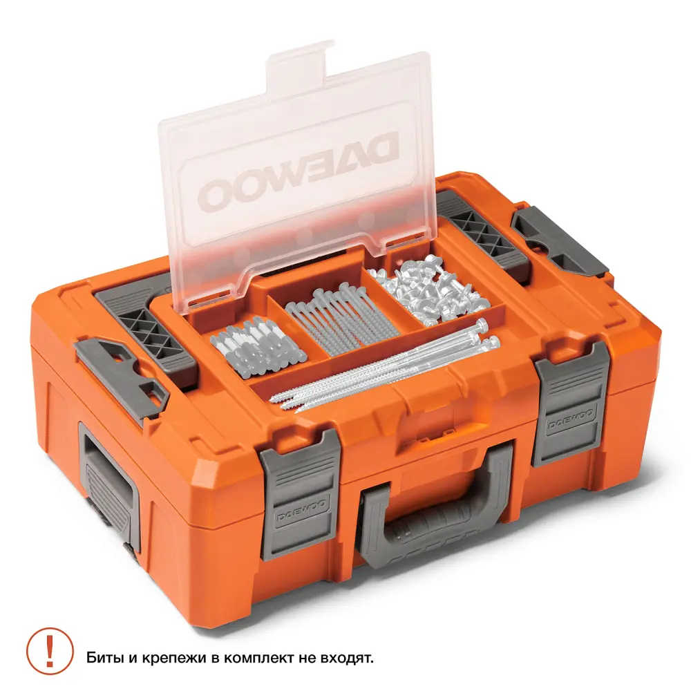 Фото 14 Винтоверт ударный аккумуляторный DAX 3521Li SET Daewoo c АКБ 4Ач и ЗУ