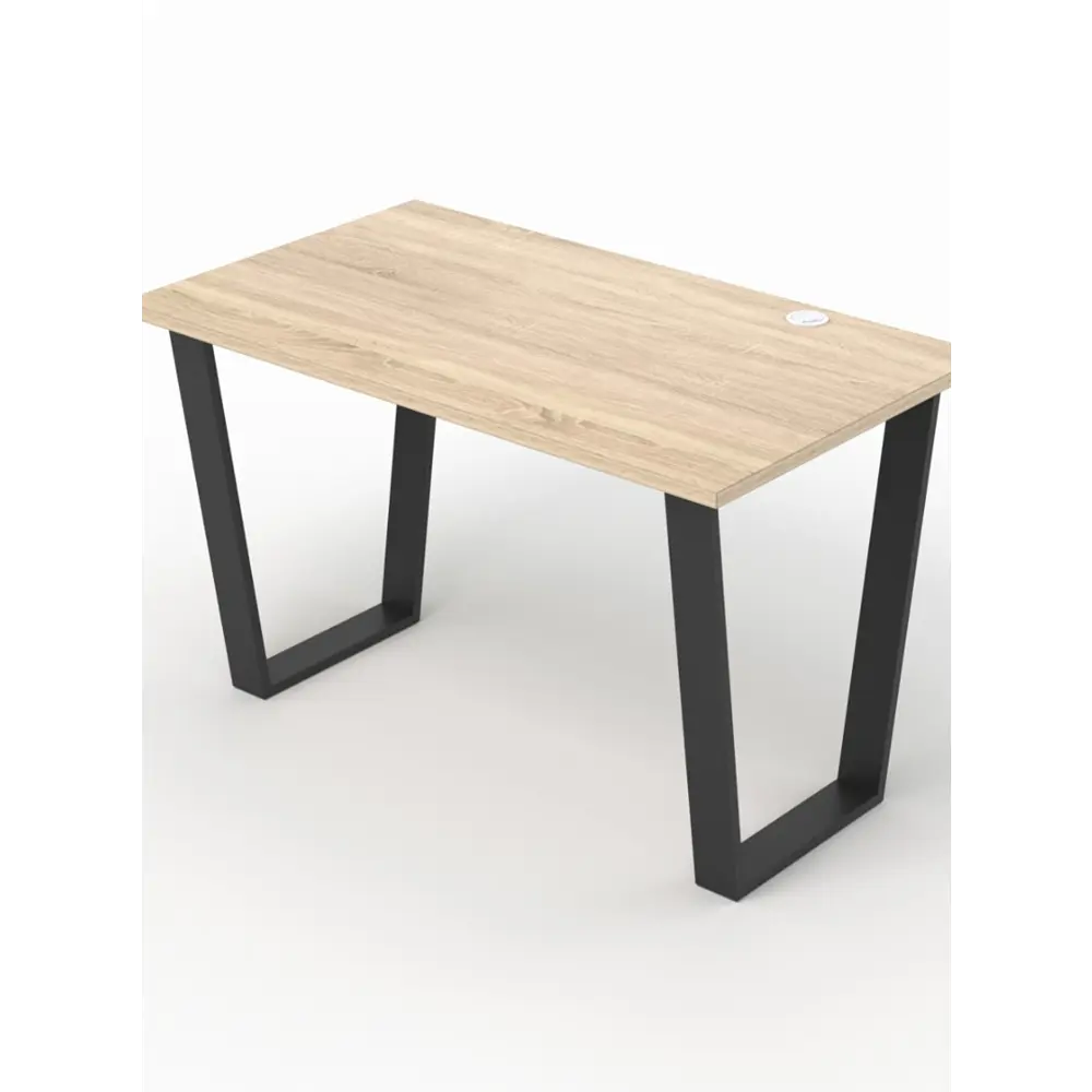 Фото Стол Стронг №9 120x75x70 см металл цвет дуб сонома Фото Стол Стронг №9 120x75x70 см металл цвет дуб сонома