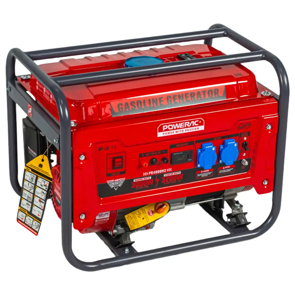 Фото Генератор бензиновый Powerac PR4000H2, 3.2 кВт