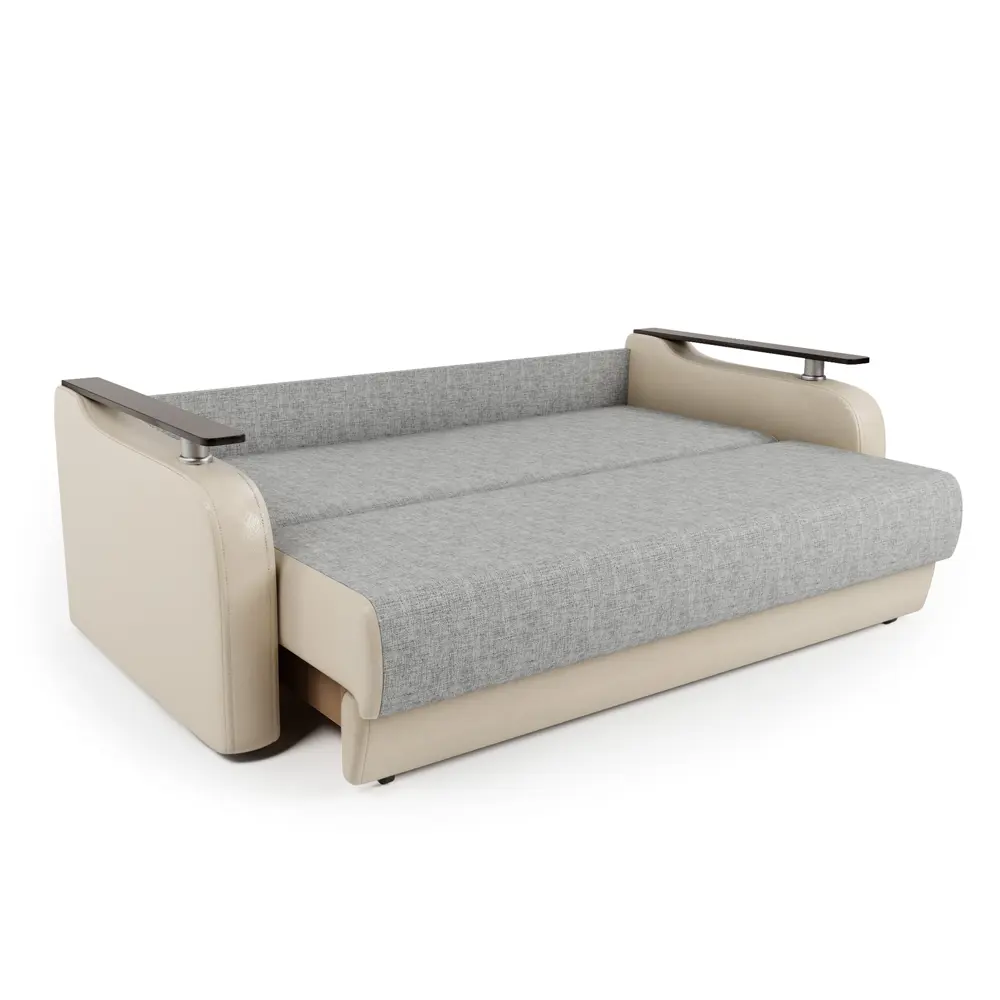 Фото 5 Диван раскладной Гамма Грант Д 224x92x99 см шенилл цвет бежевый/светло-серый Фото 5 Диван раскладной Гамма Грант Д 224x92x99 см шенилл цвет бежевый/светло-серый