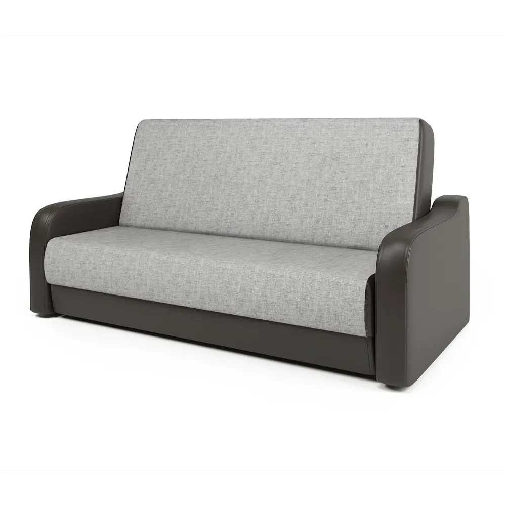 Фото 3 Диван раскладной Гамма Грант М 224x102x109 см шенилл цвет коричневый/светло-серый