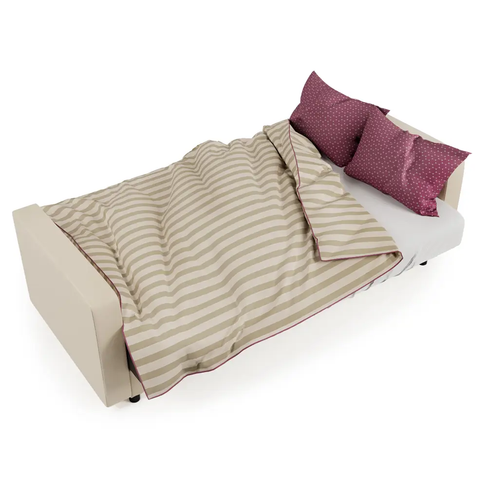 Фото 6 Диван раскладной Гамма Мелодия 215x90x90 см рогожка цвет коричневый/бежевый Фото 6 Диван раскладной Гамма Мелодия 215x90x90 см рогожка цвет коричневый/бежевый