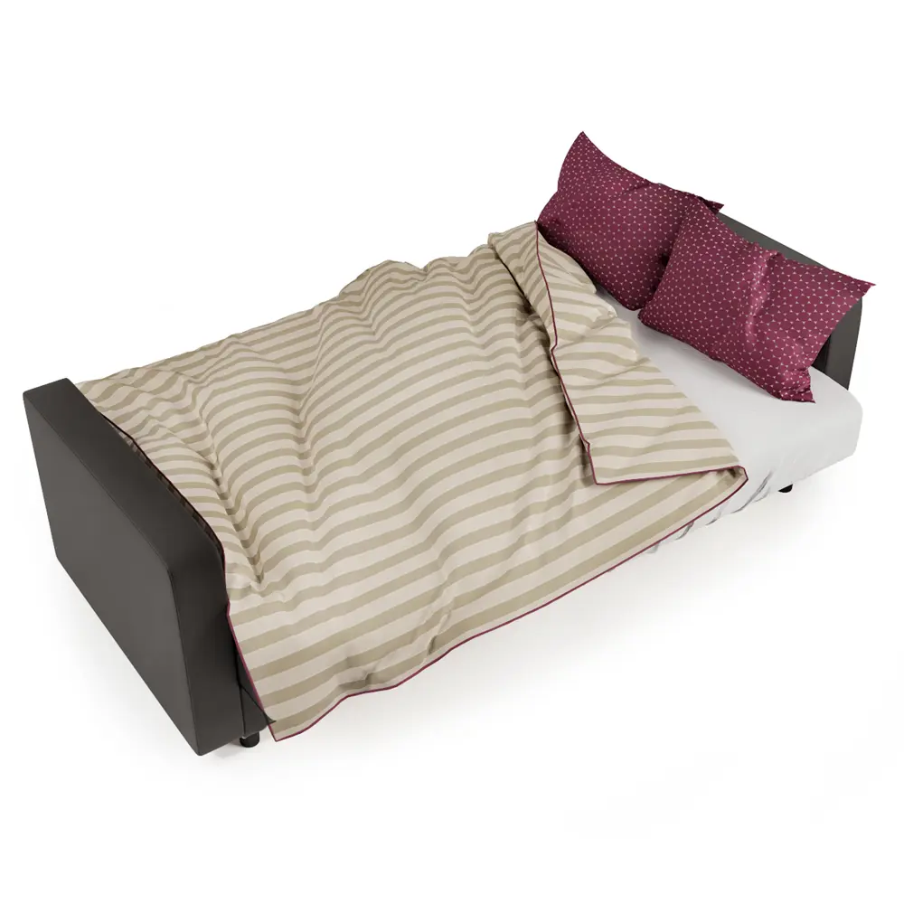 Фото 5 Диван раскладной Гамма Мелодия 215x90x90 см шенилл мальта цвет шоколад/серый с узорами Фото 5 Диван раскладной Гамма Мелодия 215x90x90 см шенилл мальта цвет шоколад/серый с узорами