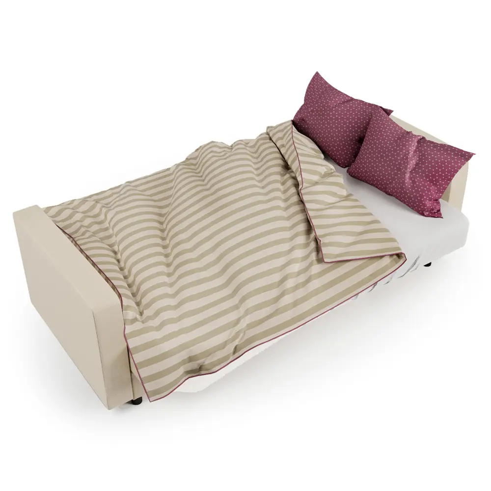 Фото 5 Диван раскладной Гамма Мелодия 215x90x90 см рогожка цвет латте/бежевый Фото 5 Диван раскладной Гамма Мелодия 215x90x90 см рогожка цвет латте/бежевый