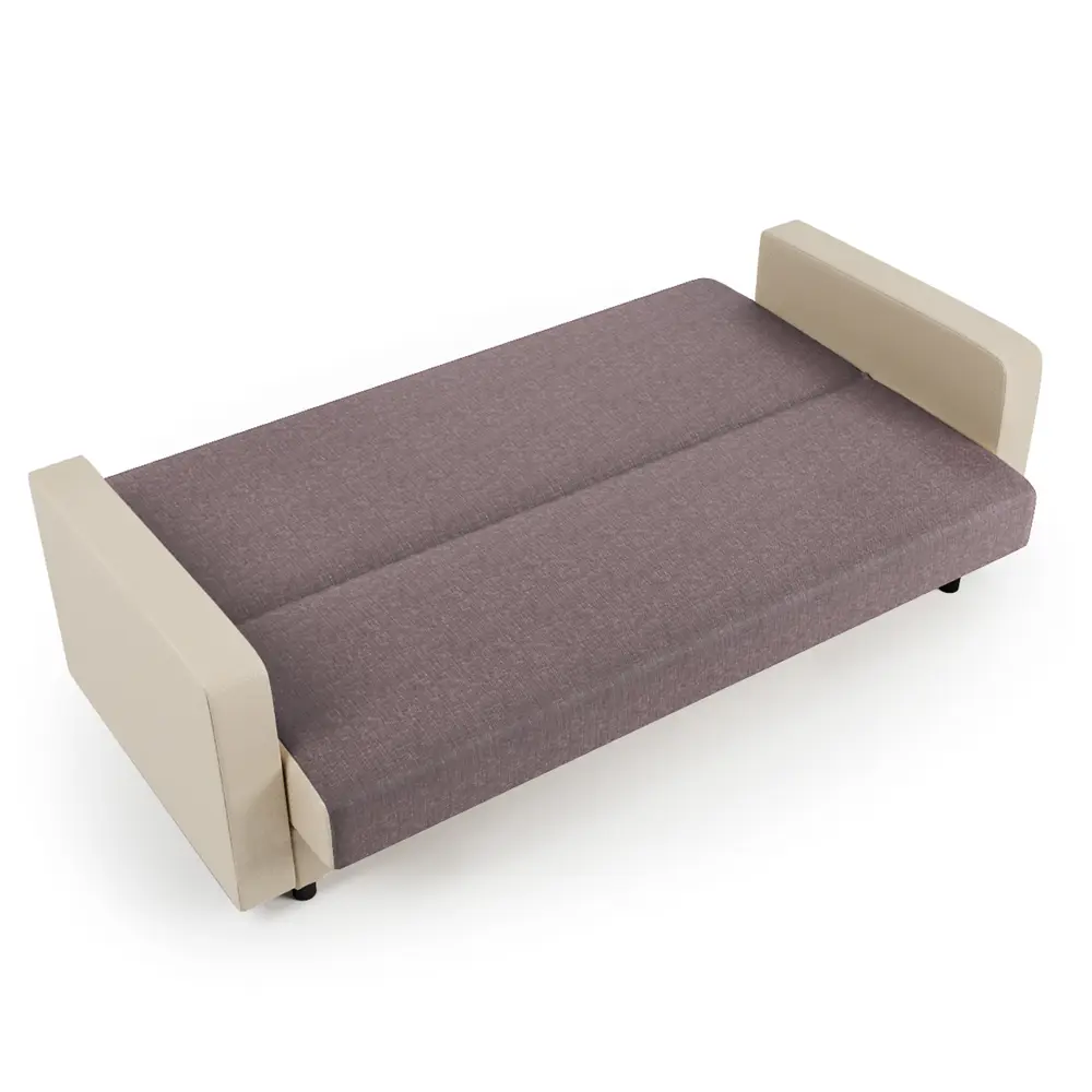 Фото 4 Диван раскладной Гамма Мелодия 215x90x90 см рогожка цвет латте/бежевый Фото 4 Диван раскладной Гамма Мелодия 215x90x90 см рогожка цвет латте/бежевый