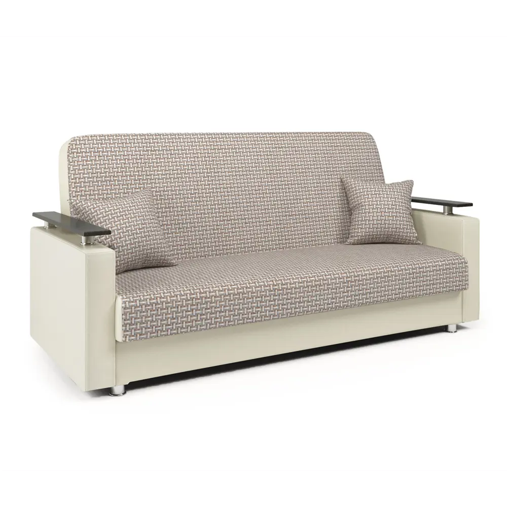 Фото Диван раскладной Гамма Мелодия ДП №2 215x90x90 см рогожка цвет бежевый Фото Диван раскладной Гамма Мелодия ДП №2 215x90x90 см рогожка цвет бежевый