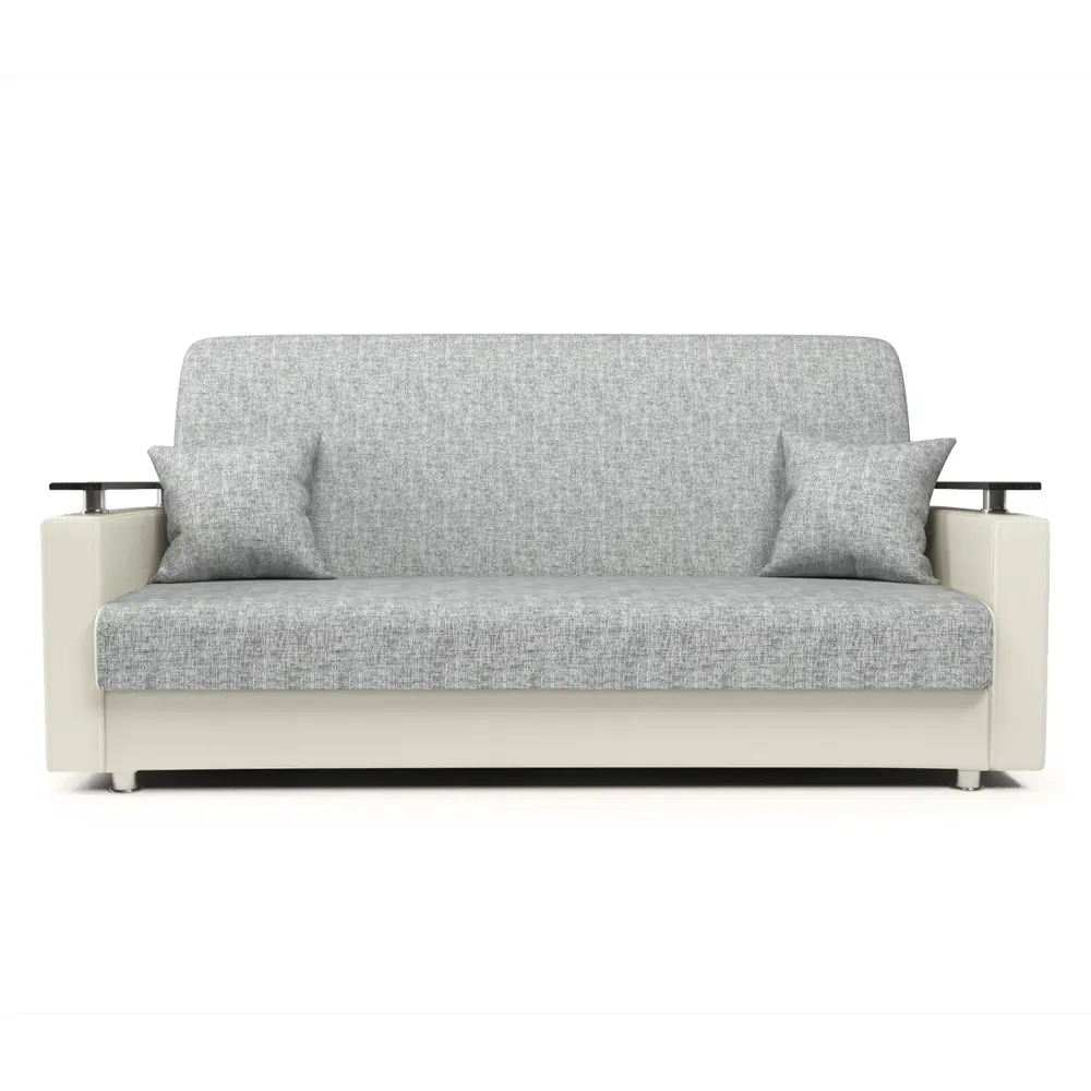 Фото 2 Диван раскладной Гамма Мелодия ДП №2 215x100x100 см шенилл цвет бежевый/светло-серый Фото 2 Диван раскладной Гамма Мелодия ДП №2 215x100x100 см шенилл цвет бежевый/светло-серый